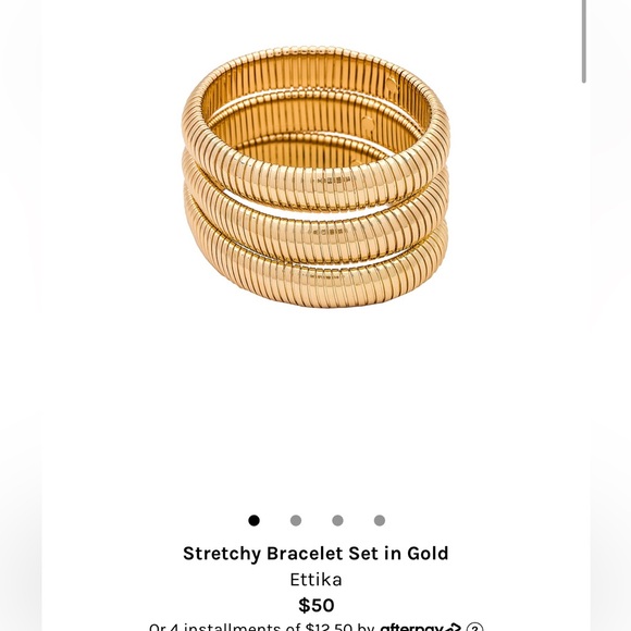 Gold ettika bangles - Picture 3 of 3